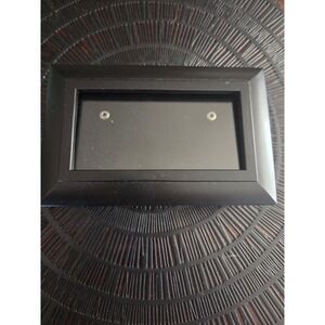 Vintage Sankyo Wooden Musical Jewelry Box with Picture Frame on Lid Velvet Lined